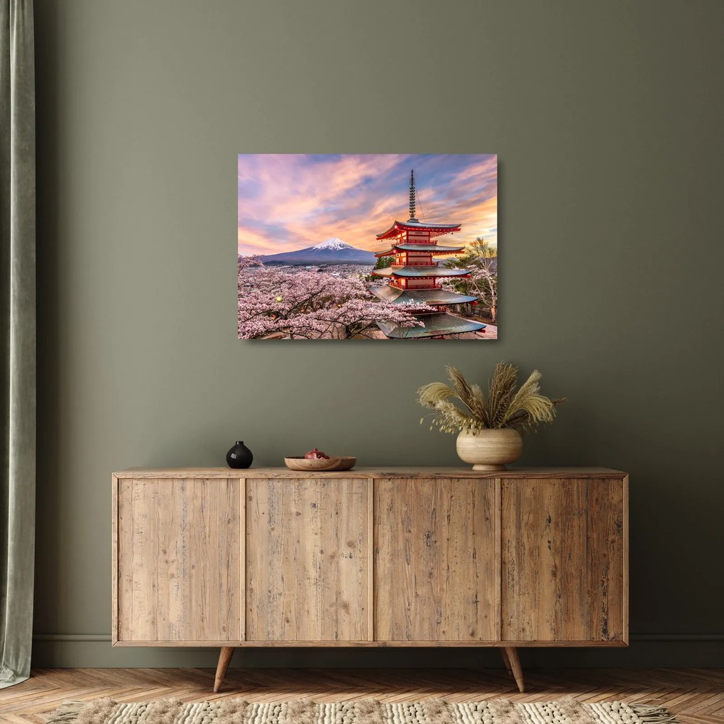 Obraz na szkle - Fuji (70x50 cm)