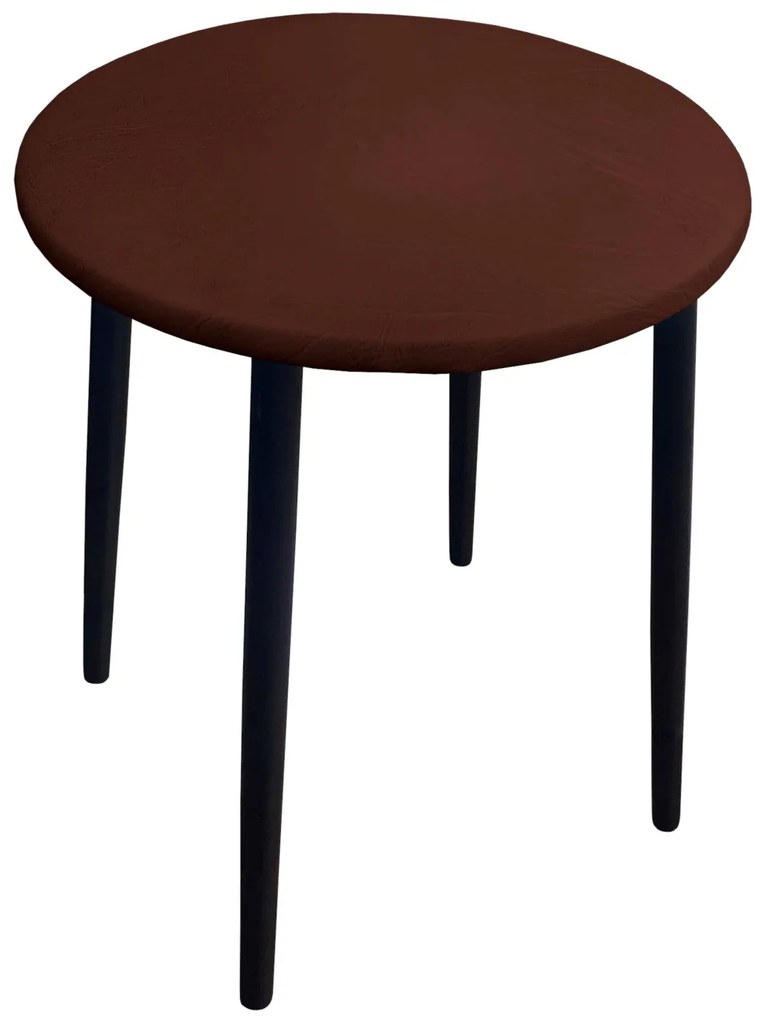 Taboret TRIX  AL5 orzech podstawa czarna