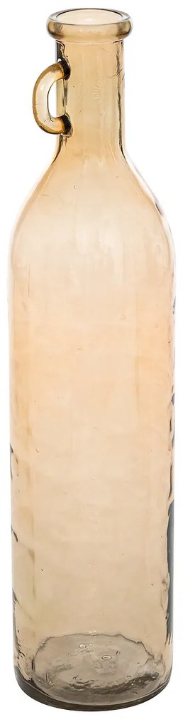 Wysoki szklany wazon butelka YANA, 75 cm