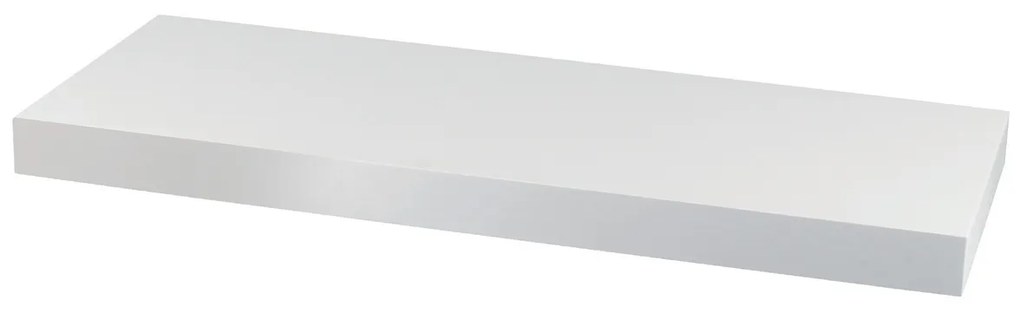 Półka ścienna P-001, matowy biały