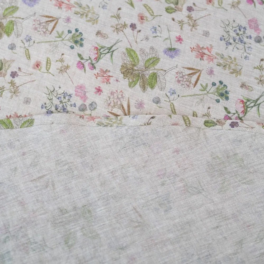 Lniany obrus ø 150 cm Botany 2 Lightweight – Linen Tales