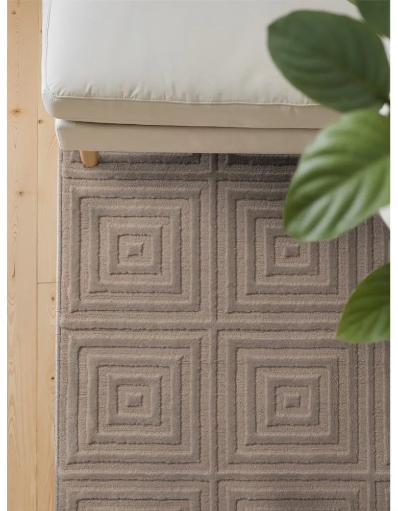 Beżowy dywan 120x170 cm Perles Tourmaline – Elle Decoration