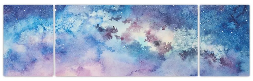 Obraz - Droga Mleczna, akwarela (170x50 cm)