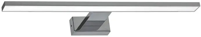 Srebrny kinkiet do łazienki - N018-Zassio 30x12x4 cm