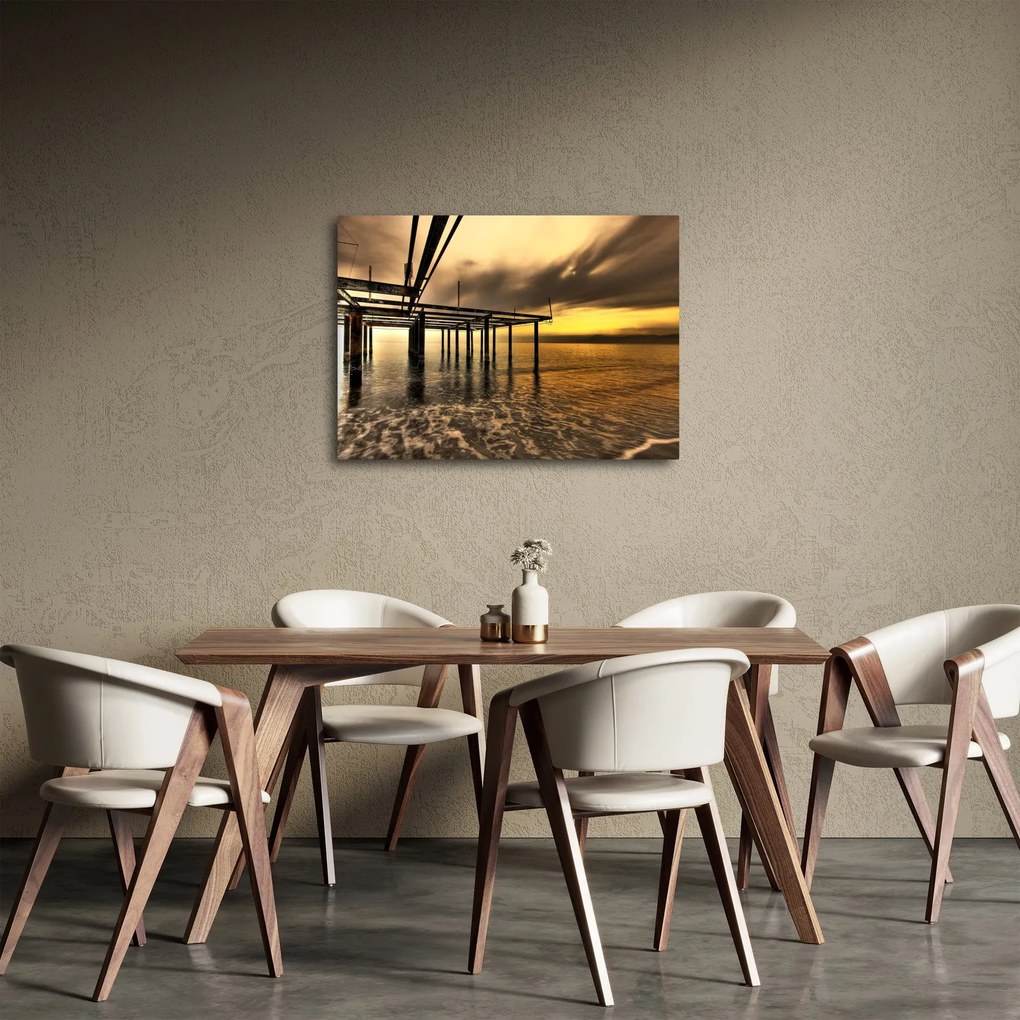 Obraz - Architektura nad wybrzeżem (70x50 cm)
