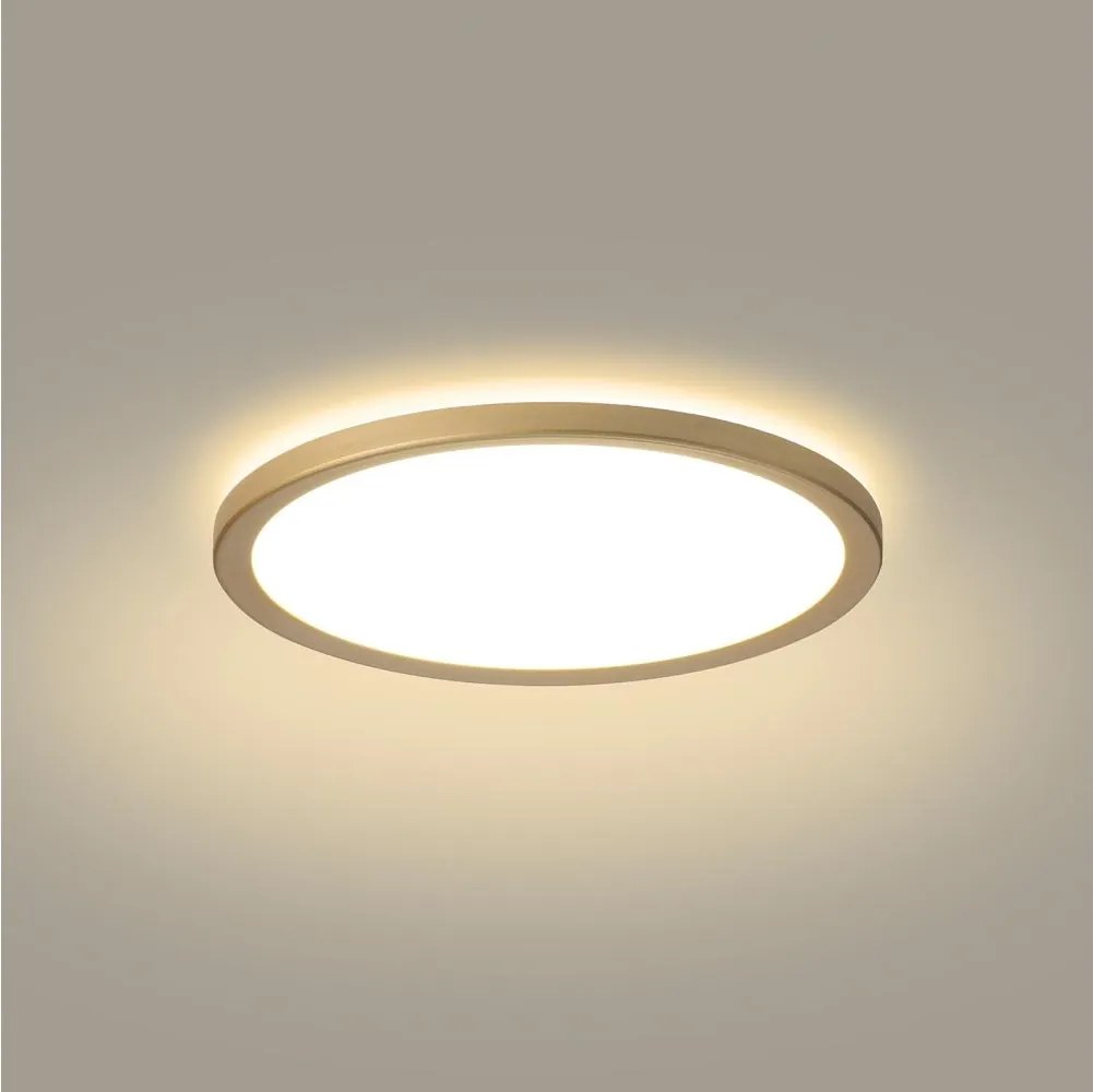 Brilagi - Oprawa łazienkowa LED ULTRA SLIM LED/12W/230V śr. 22,5 cm złota IP54