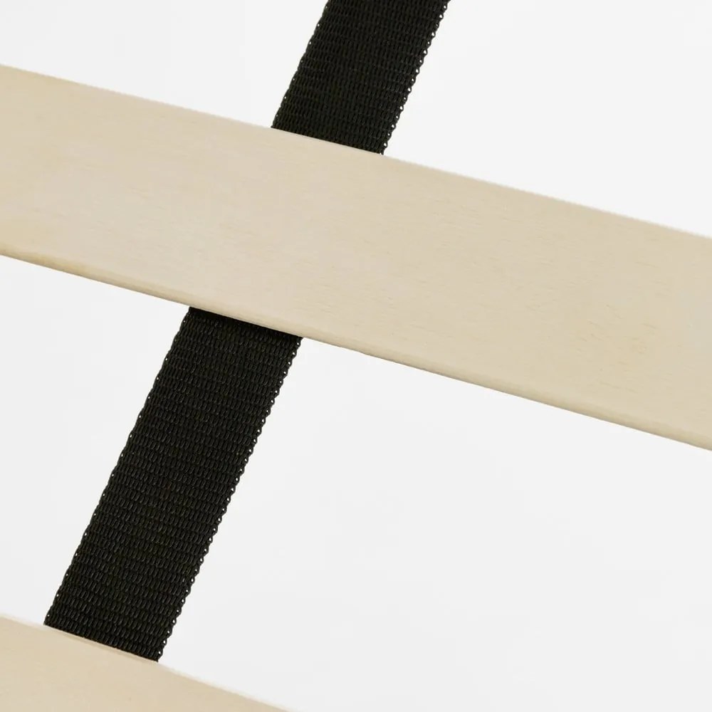 Szare tapicerowane łóżko dwuosobowe ze schowkiem i stelażem 180x200 cm Nahiri – Kave Home