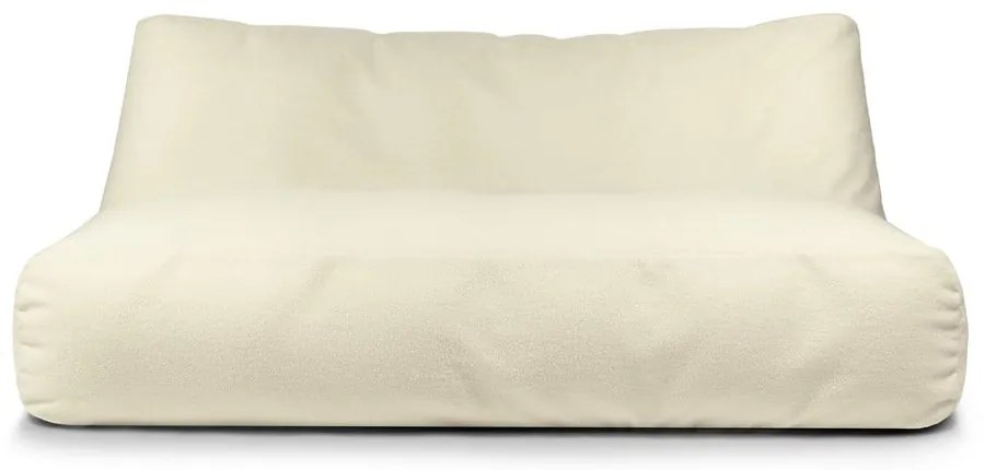 Jasnoszary worek do siedzenia z materiału bouclé Sofa Tube 190 – SLOWDOWN