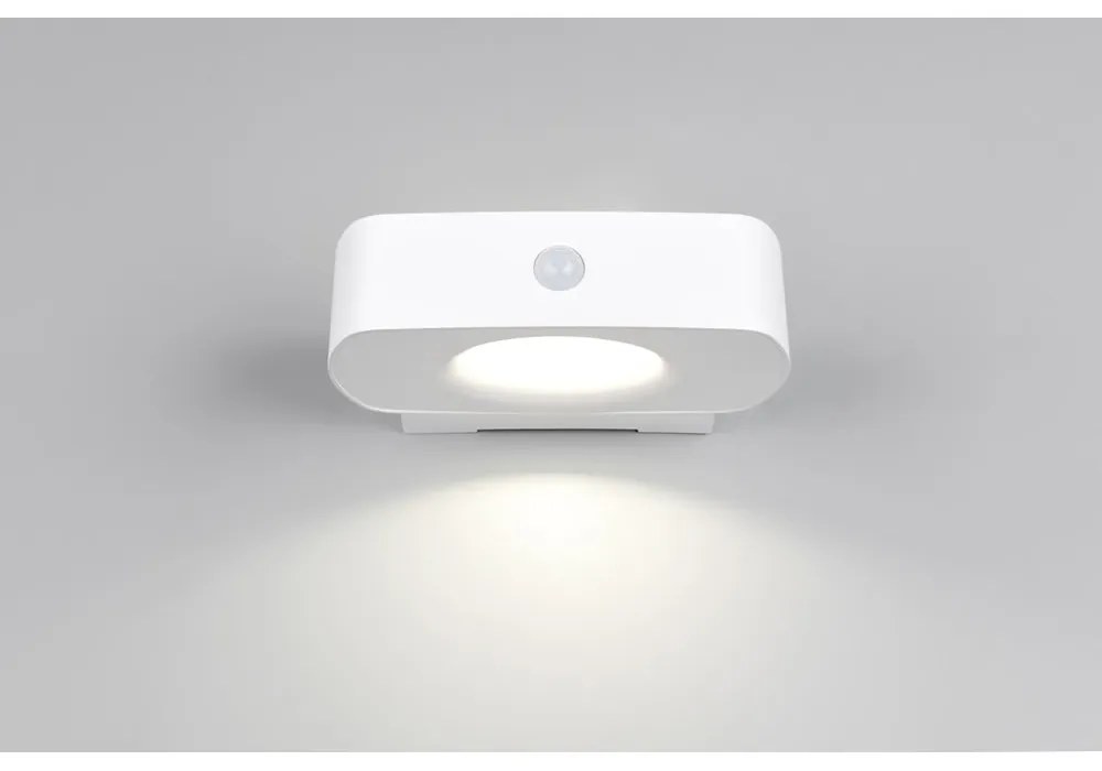 Zewnętrzna solarna lampa ścienna LED (wysokość 6 cm) Bilbao – Trio
