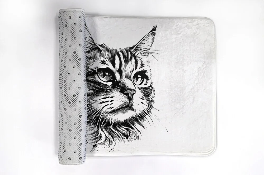 Dywanik do łazienki Dywanik do łazienki Kot Zwierzęta