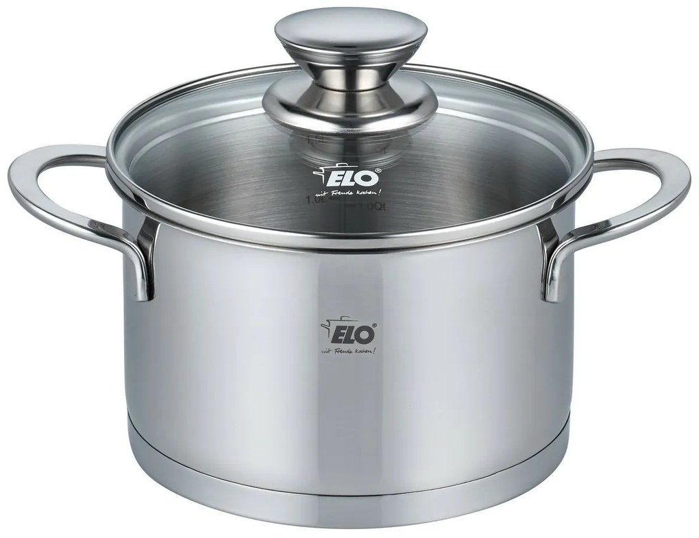Elo 72544 Garnek ze stali nierdzewnej Galant 14cm, 1,2 l, 1,2 l