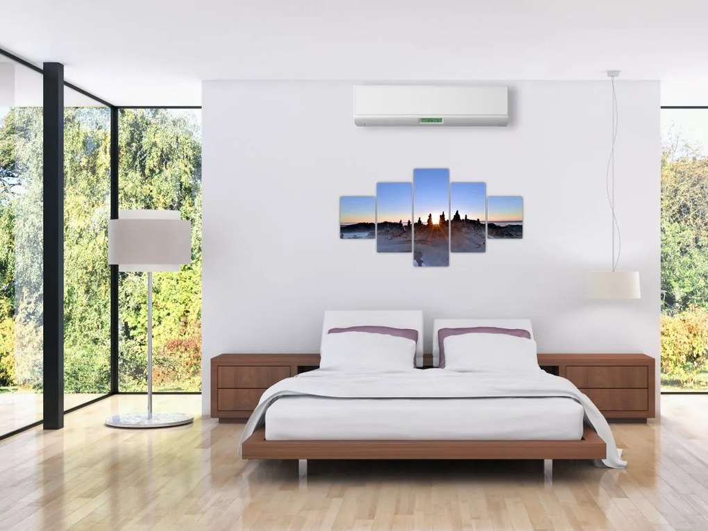 Obraz piaszczystej scenerii (125x70 cm)