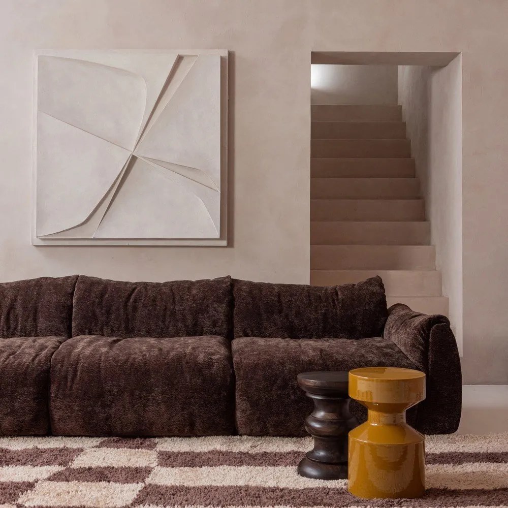 Okrągły stolik z litego drewna mango ø 30 cm Jonah – WOOOD