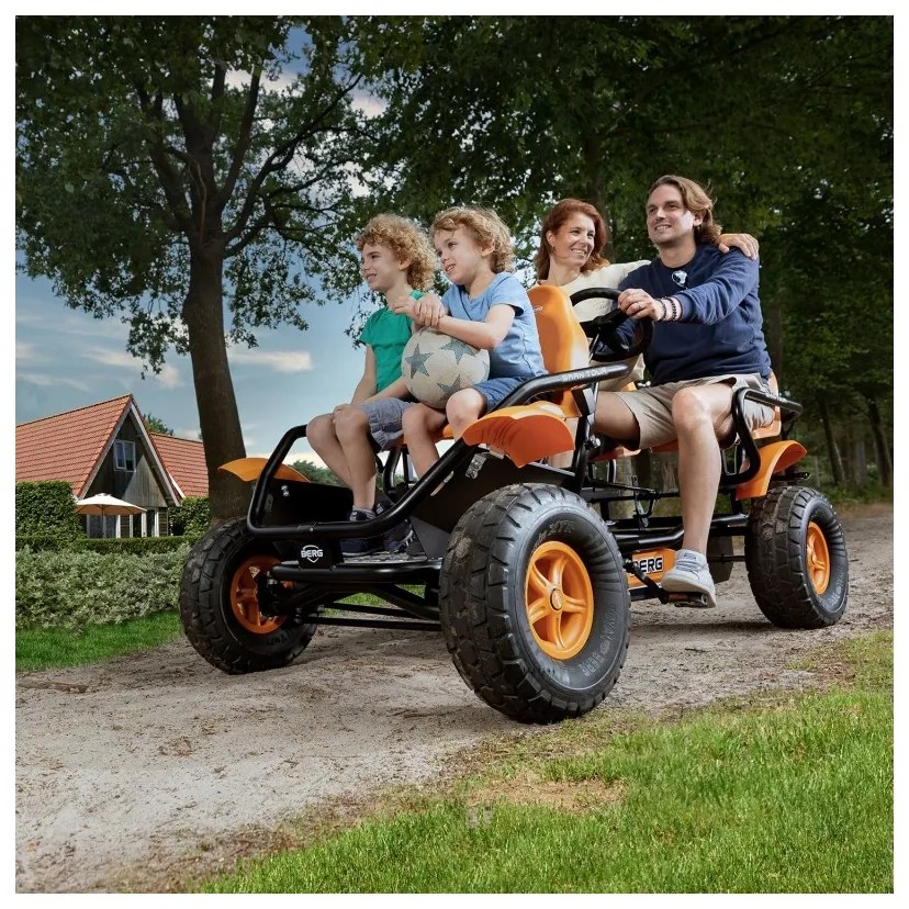 Berg gokart na pedały gran tour off- road bfr 4 osobowy 5+