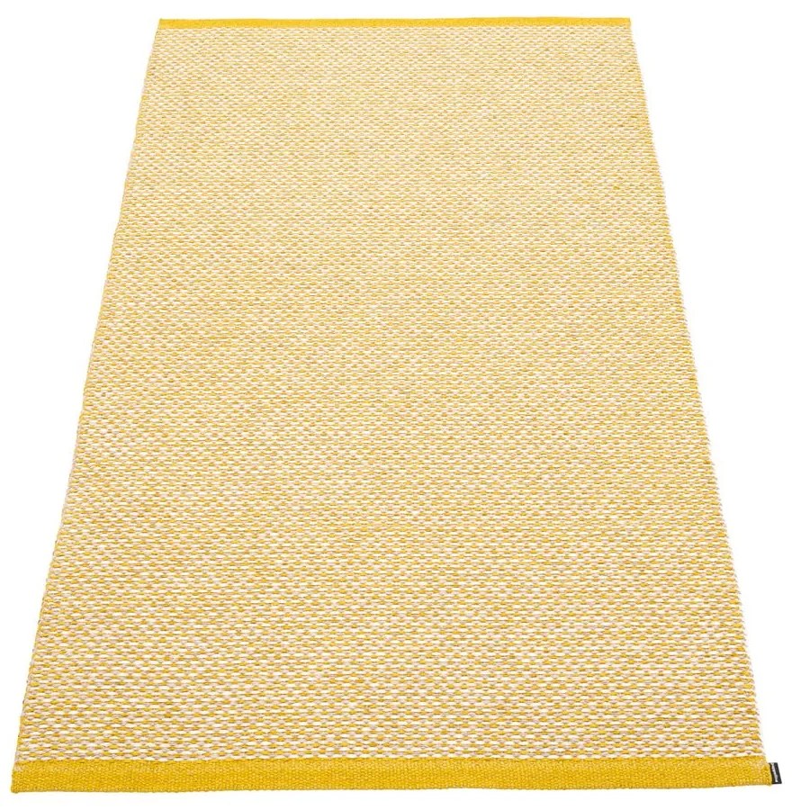 Musztardowy dywan odpowiedni na zewnątrz 85x160 cm Effi Mustard – Pappelina