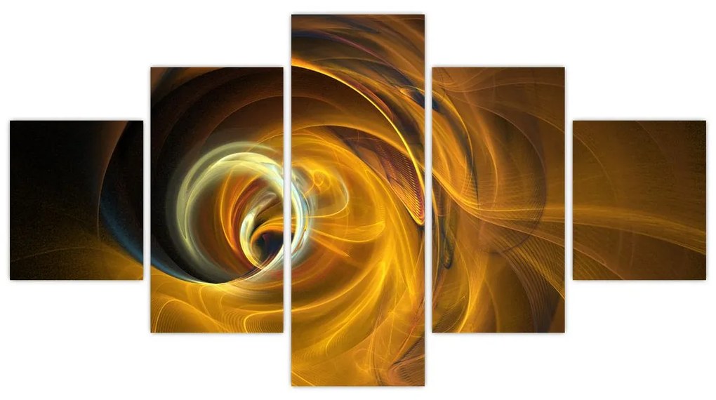 Obraz - Abstrakcja w ruchu (125x70 cm)