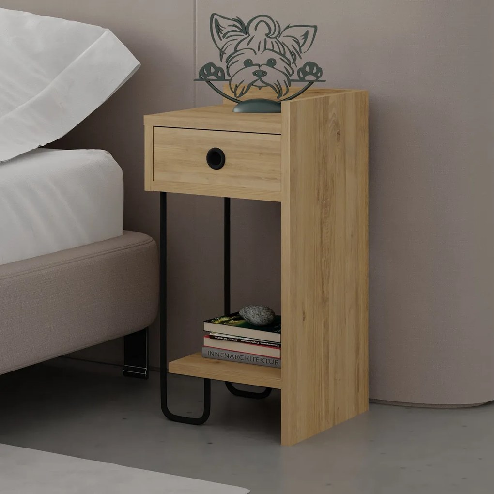 Stolik nocny Sirius Right Oak