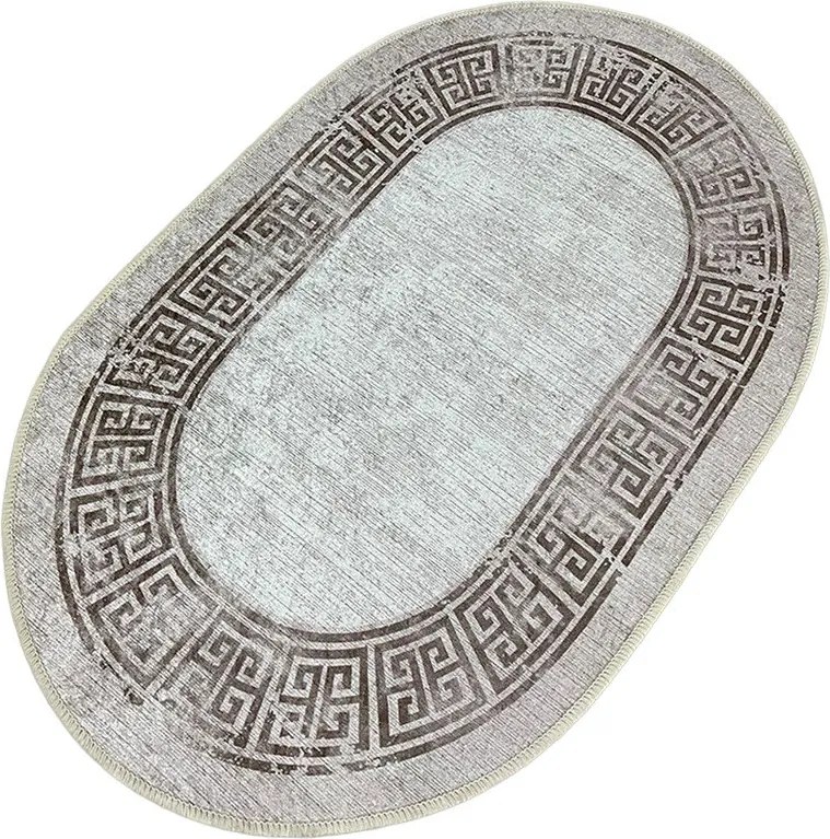 Jasnobrązowy dywanik łazienkowy 70x120 cm Arturo – Foutastic