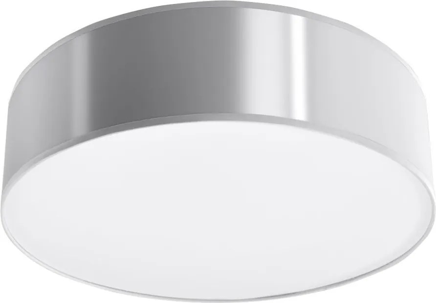 Lampa sufitowa w kolorze srebra ø 35 cm Atis – Sollux