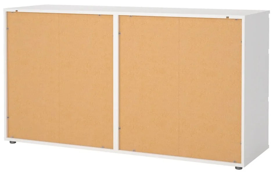 Biała niska komoda 153x84 cm Nova – Tvilum