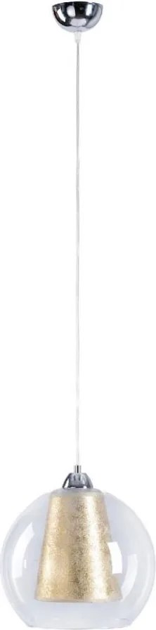 Żyrandol na lince KULANA 1xE27/60W/230V gold