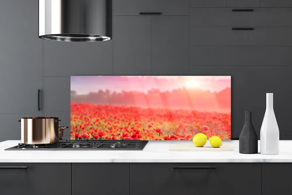 Panel Kuchenny Sielska Łąka W Kwiatach