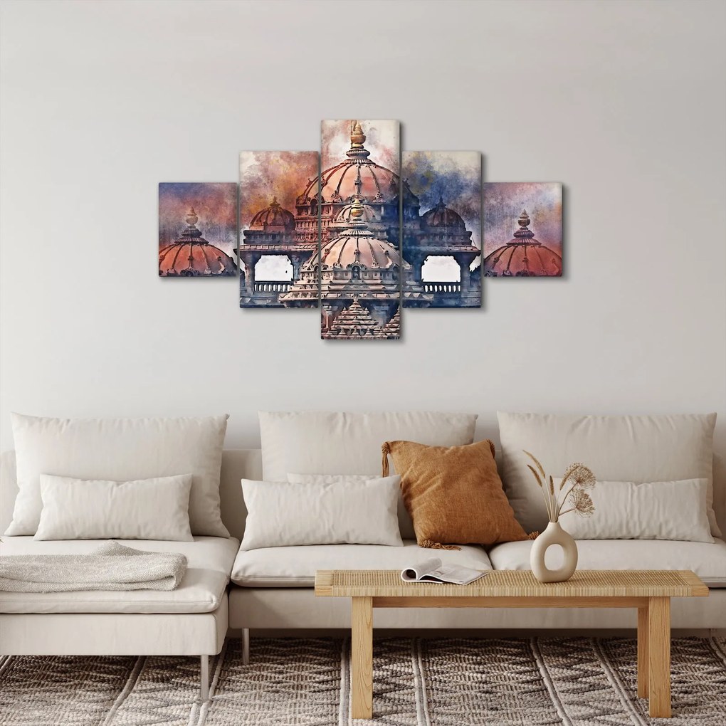 Obraz - Akshardham, New Delhi, Indie (125x70 cm)