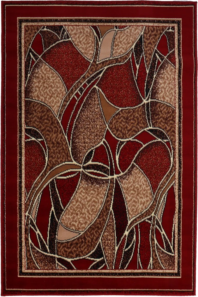 Dywan Country Eol bordowy 100x120 Chodnik