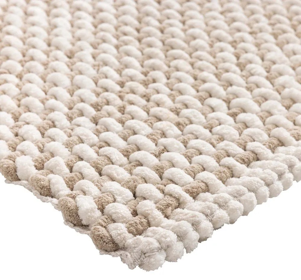 Beżowy dywanik łazienkowy 50x80 cm Rafael – douceur d'intérieur