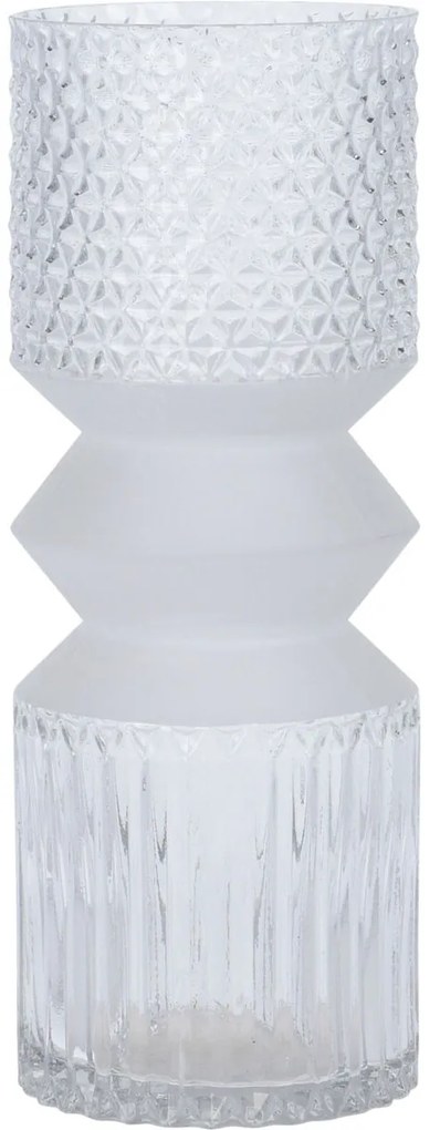 Wazon szklany cylindryczny, 30 cm