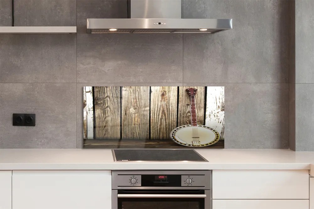 Szklany Panel Hawajskie Brzmienie Ukulele