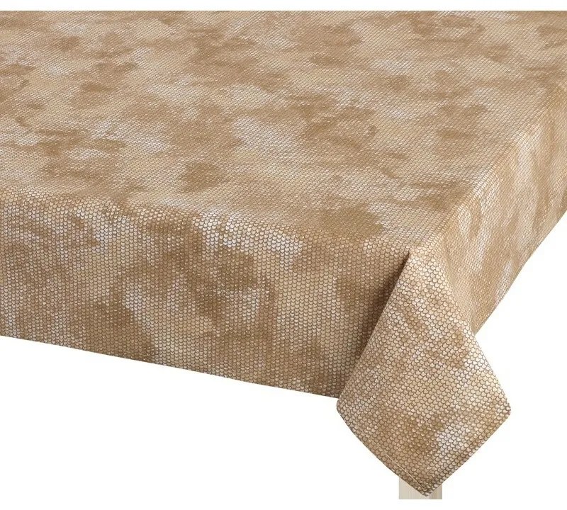 Bellatex Obrus Adéla Snakeskin brązowy, 120 x 140cm