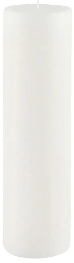 Biała świeczka Ego Dekor Cylinder Pure, 75 h