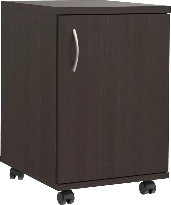 Kontenerek biurowy z drzwiczkami wenge S0-W24
