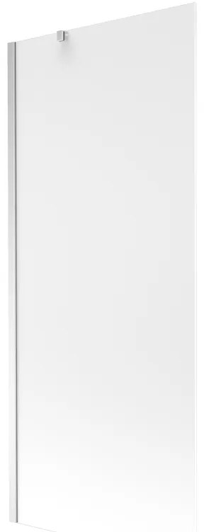 Mexen Next parawan nawannowy 1-skrzydłowy 80 x 150 cm, szron, chrom - 895-080-000-00-30-01