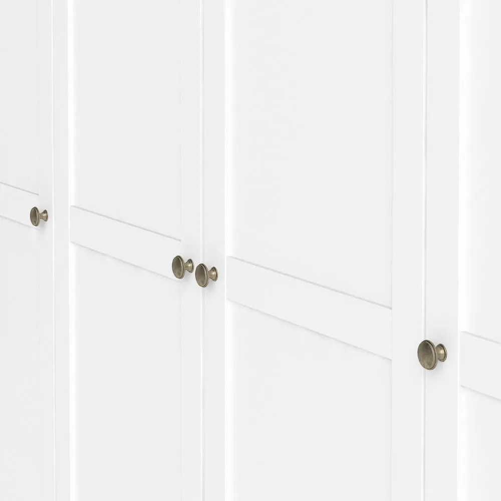 Biała szafa 181x201 cm Paris – Tvilum