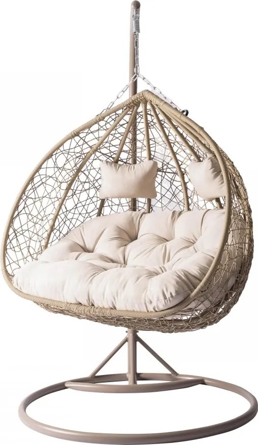 Fotel wiszący podwójny Lima