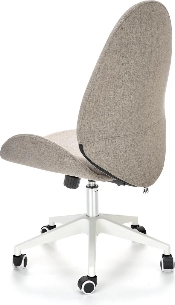 Krzesło obrotowe na białym stelażu Falcao