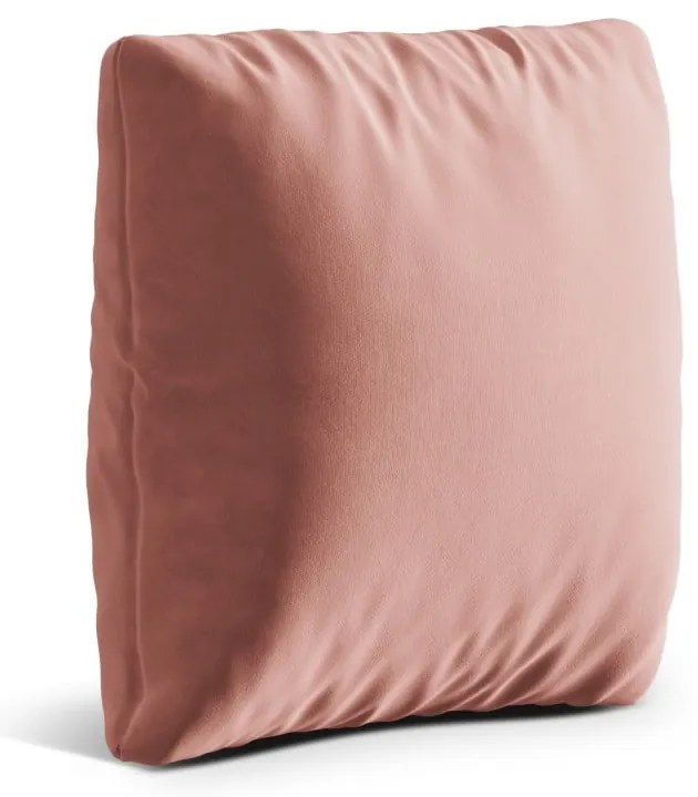 Różowa aksamitna poduszka na sofę Kemi – Cosmopolitan Design