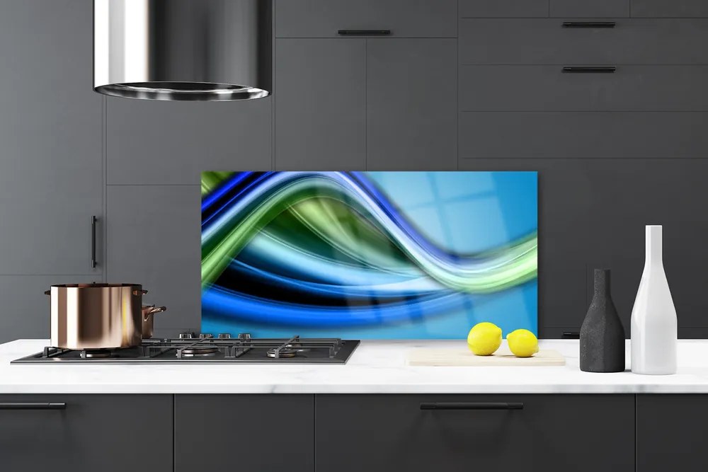 Panel nad blat kuchenny Synteza Kształtów I Kolorów