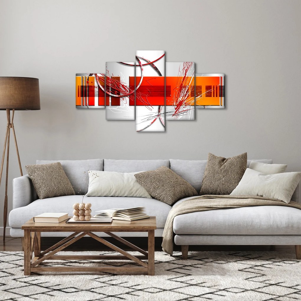 Abstrakcyjny obraz (125x70 cm)