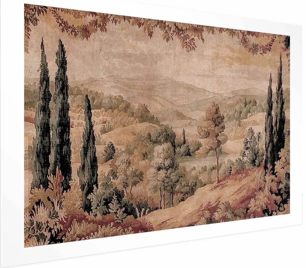Plakat Śródziemnomorski krajobraz 40x60 cm bez ramy z marginesem ARTGEIST B