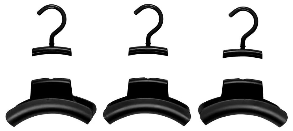 Plastikowe organizery na torebki do szafy zestaw 3 szt. Herkules – Wenko