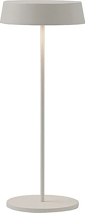 Inemuri Biała Lampa Stołowa LED z Akumulatorem i Ściemnianiem