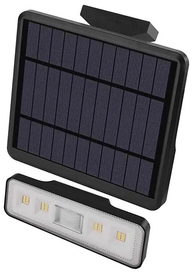 LED solarny reflektor z czujnikiem ruchu LED/3,7V 2500mAh 4000K IP54
