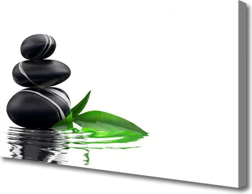 Obraz na płótnie Harmonia Wody i Kamieni