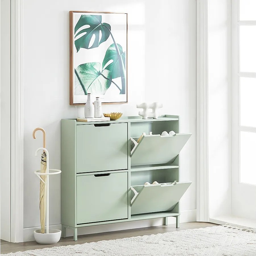 Szafka na buty z 4 drzwiami FSR100-GR