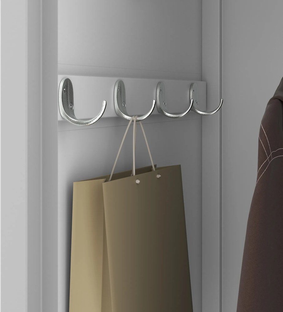 Szafka pracownicza metalowa szara: KACPER II 1 Plus