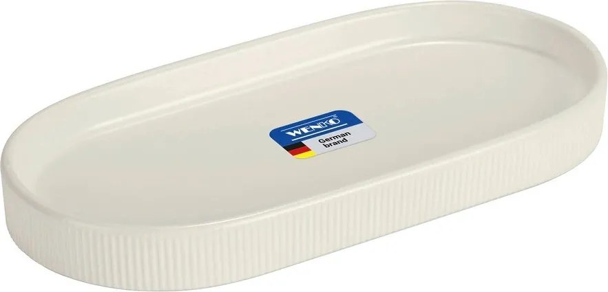 Kremowy organizer łazienkowy ceramiczny Fablo – Wenko