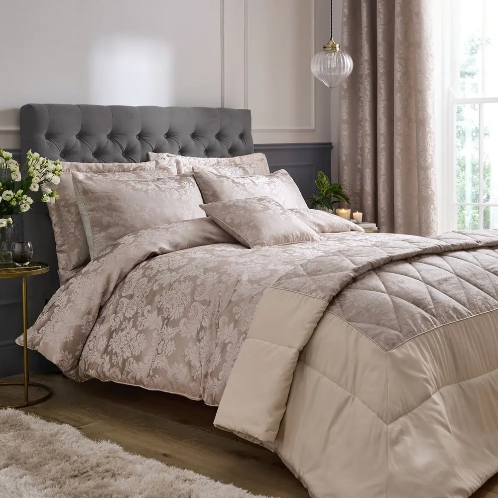 Adamaszkowe poszewki na poduszki zestaw 2 szt. 50x75 cm Damask Jacquard – Catherine Lansfield